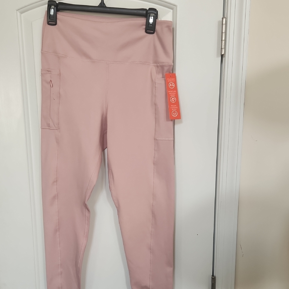 Adrienne Vittadini Pink Leggings